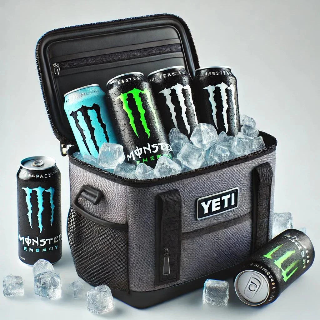 Kayak cooler add-on with drinks and snacks for two, ideal for paddle adventures.
